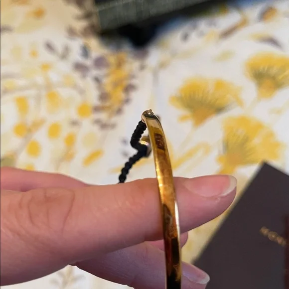 Monica Vinader Gold and Black Bracelet - Picture 4 of 5